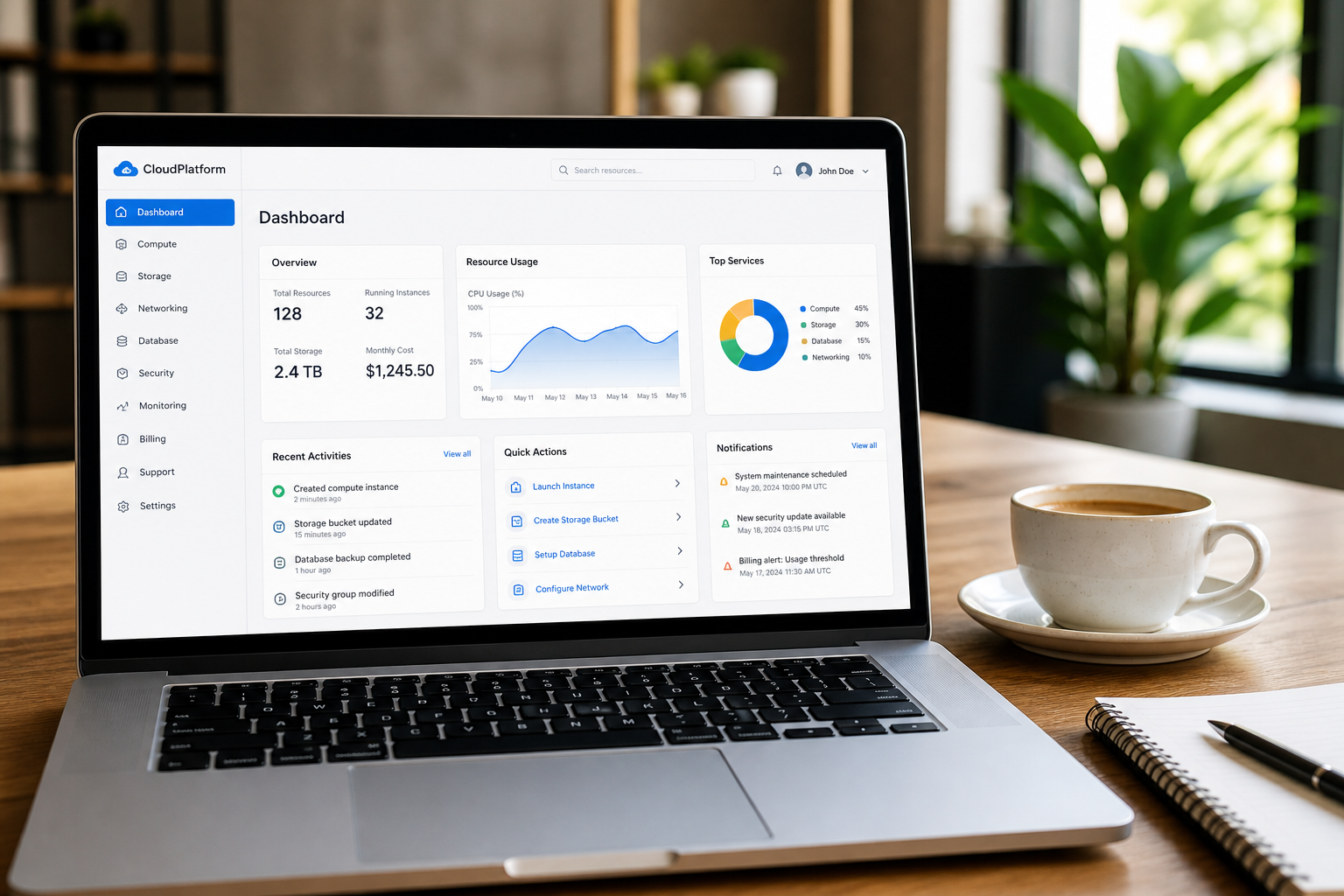 Headless Commerce Platform delivered by a CELSTARTAB team for Cascade Goods