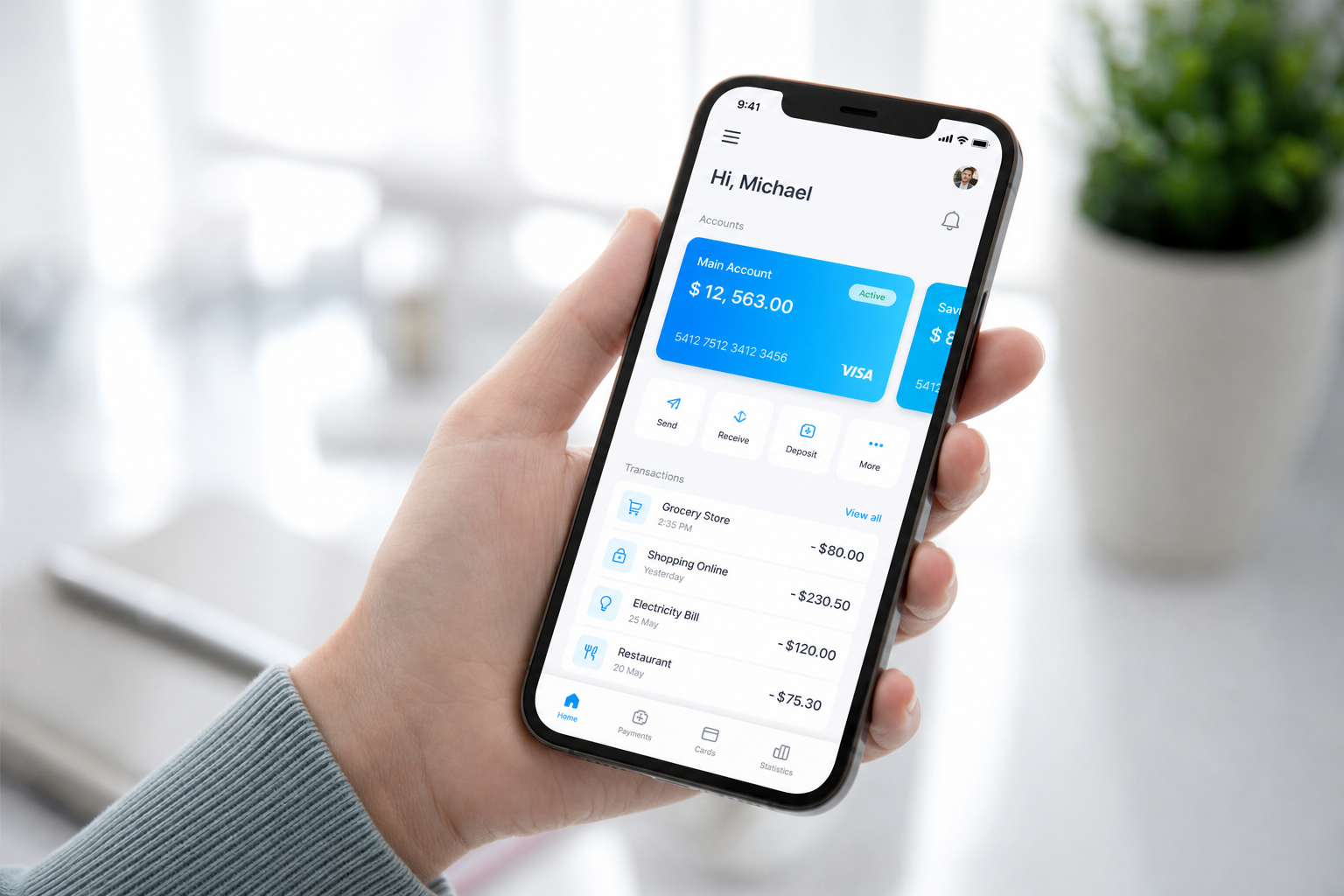 Mobile Banking App delivered by a CELSTARTAB team for Loop Financial